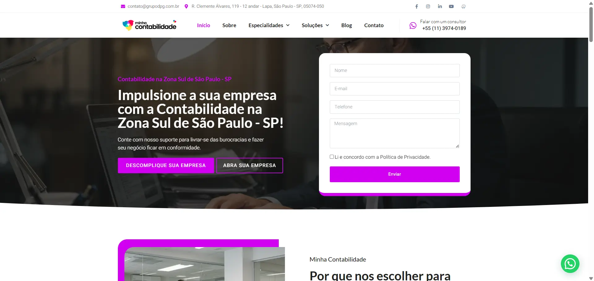 Modelo 528 Banner Home 2 - Vitrines Grupo DPG